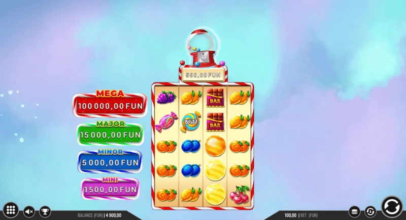 Sweet Candy Cash Stash - koin tunai dalam putaran Hold and Win